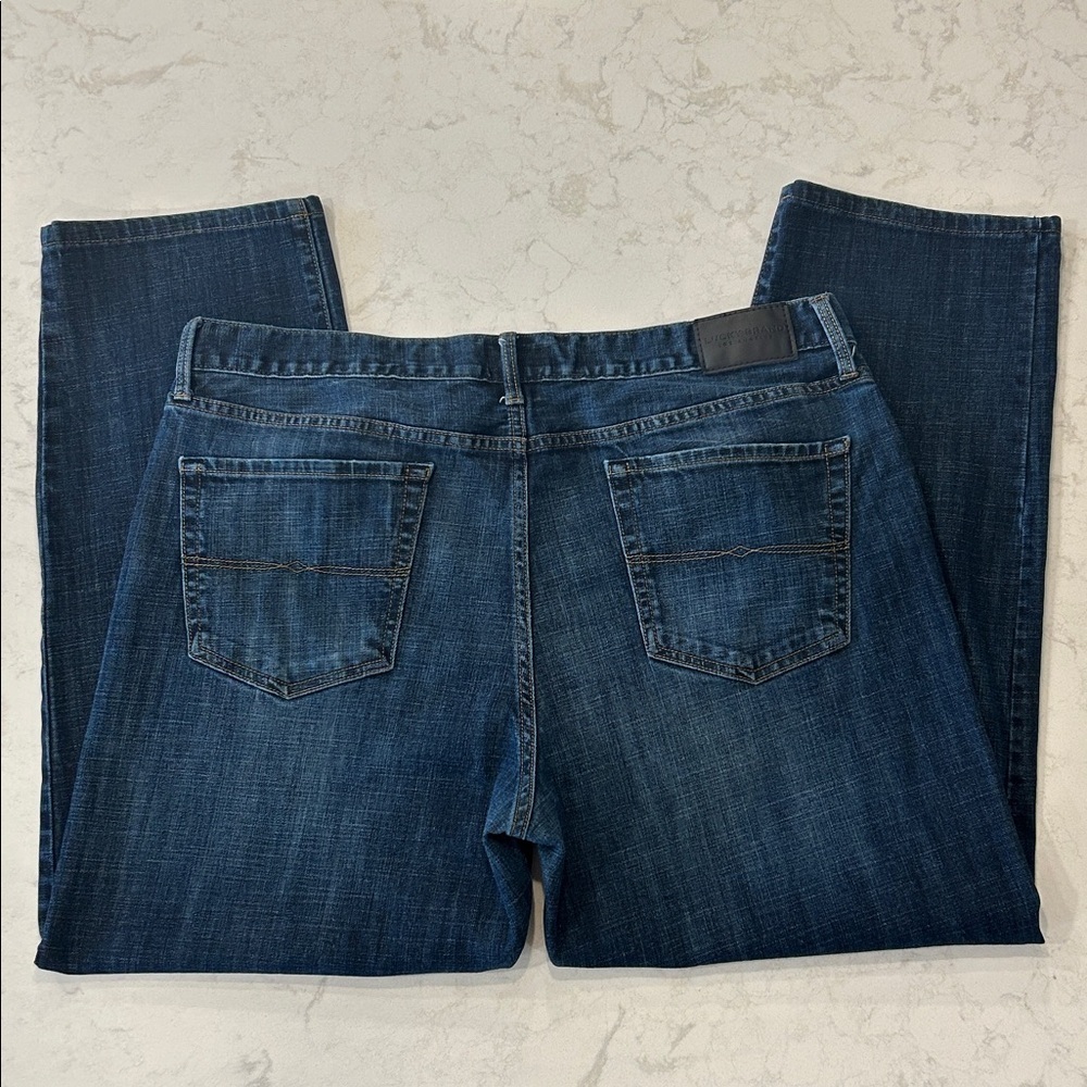 Lucky Brand 329 Classic Straight Leg Dark Wash Men’s Jeans 40X32 - Picture 13 of 17